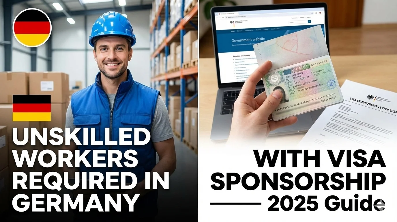 Unskilled Workers Required in Germany with Visa Sponsorship—2025Guide